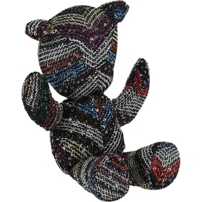Missoni Bruno Sequin-embellished Teddy Bear In Multi