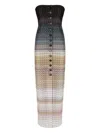 Missoni Button-front Maxi Dress In Multi