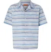 Missoni Men's Bowling Shirt | Size 52 | Us25sj05 Color Bw00w0s01fs In Multi