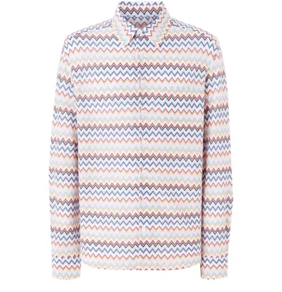 Missoni Button Shirt In White