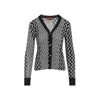 Missoni Buttoned Wool Cardigan Zigzag Stripes