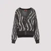 Missoni Brown Sweater For Versatility Sweaters In Black