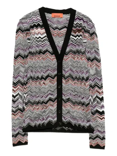 Missoni Buttoned Cardigan In Multi