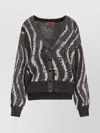 Missoni Brown Sweater For Versatility Sweaters In Black