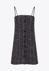 Missoni Buttoned Mini Dress In Multi