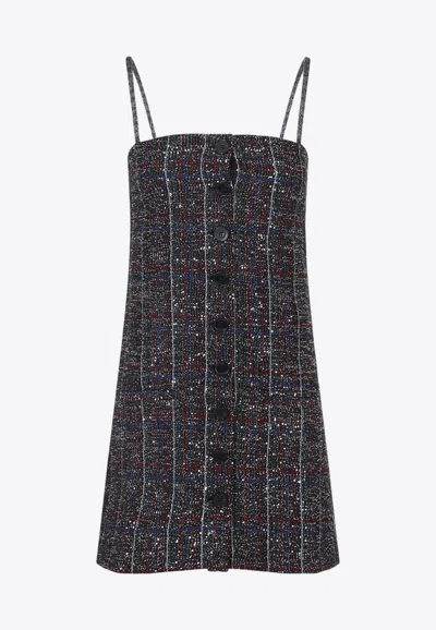 Missoni Buttoned Mini Dress In Multi