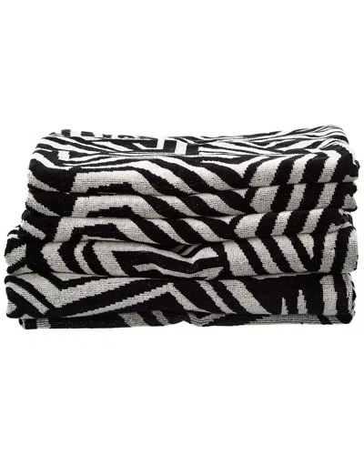 Missoni Calista 6pc Bath Towel Set In Black