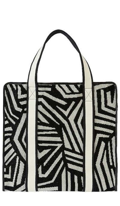 Missoni Calista Home Bag In Rosso Multicolor