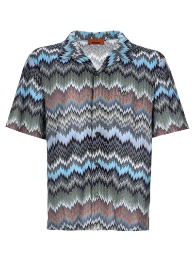 Missoni Camicia In Viscosa In Multi