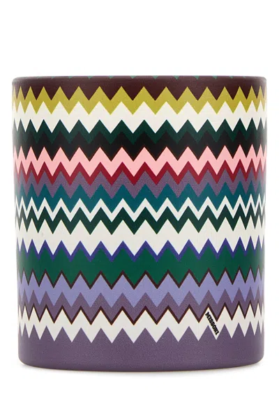 Missoni Micro Zigzag Scented Candle In Multi