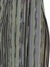 Missoni Striped Skirt With Button And Elastic Waistband In Black
