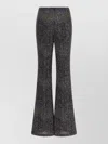 Missoni Flared Trousers With Multicolor Sequin Construction In Black