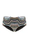 Missoni Caperdoni-knit Mini Shorts In Multi