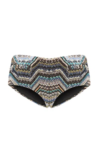 Missoni Caperdoni-knit Mini Shorts In Multi