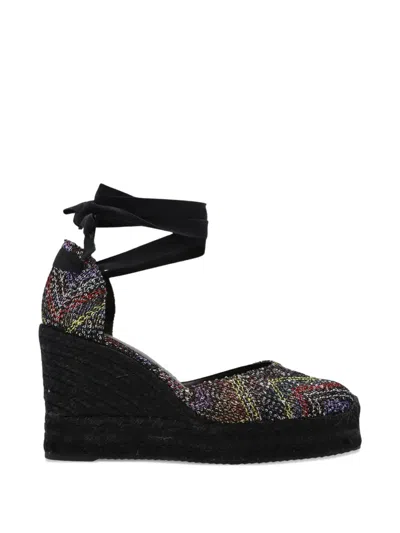 Missoni Caperdoni Sequin-embellished Espadrilles In Black