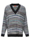 Missoni Oversized Sequin-embellished Sweater In Multi