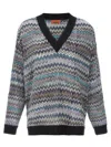 Missoni Oversized Sequin-embellished Sweater In Multi