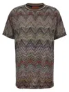 Missoni Caperdoni Short Sleeve T-shirt With Sequin In Multi