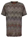 Missoni Caperdoni Short Sleeve T-shirt With Sequin In Multi