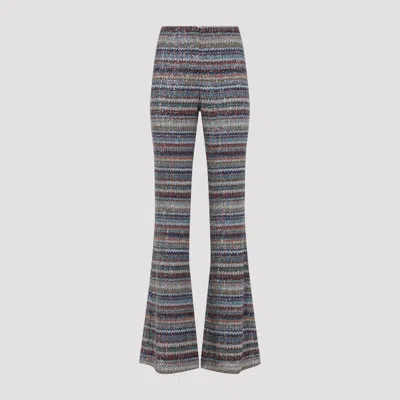 Missoni Caperdoni Viscose Straight-leg Pants In Multicolour