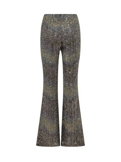 Missoni Caperdoni-style Patterned Trousers In Multic Brown/blue/yellow