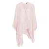 Missoni Zigzag-woven Cape In Pink