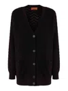 Missoni Tonal Chevron Oversized Cardigan