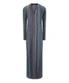 Missoni Sequinned Pleated Knit Long Cardigan