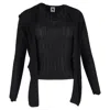 Missoni Cardigan And Camisole Twinset In Black Wool In Black
