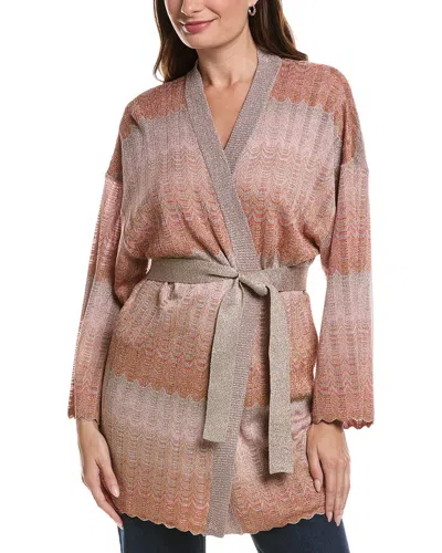 Missoni Cardigan In Brown