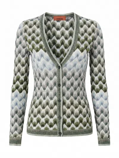 Missoni Cardigan In Green