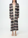 Missoni Patterned Long Cardigan In Multicolor
