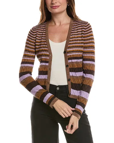 Missoni Cardigan In Purple