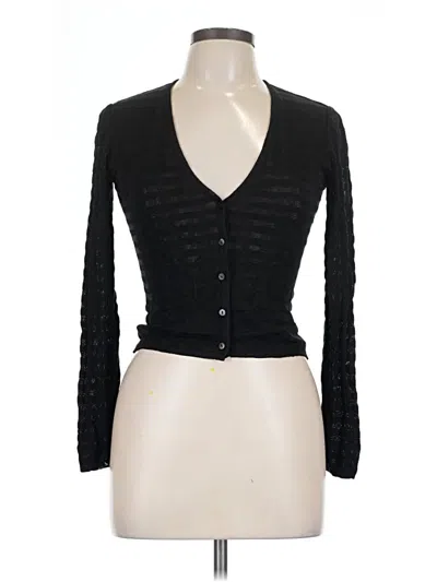 Pre-owned Missoni Cardigan Sweater In Black