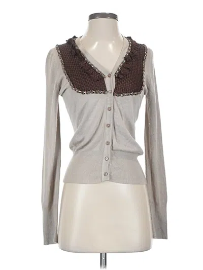 Pre-owned Missoni Cardigan Sweater In Brown