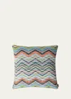 Missoni Carioca Chevron Decorative Cushion In Multicolor