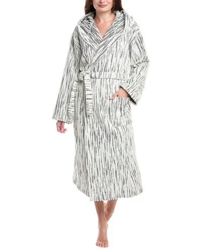 Missoni Carlyle Accappatoio Cappuccio Bathrobe In Gray