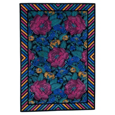 Pre-owned Missoni Carpet, , 1980s In Black