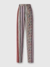 Missoni Printed Casual Pants In Multicoloured