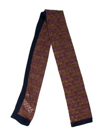 Pre-owned Missoni Cashmere Printed Scarf