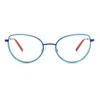 Missoni Cat-eye Glasses In Pjp/19 Blue