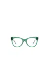 Missoni Cat's Eye Profile Flat Mirror In Green
