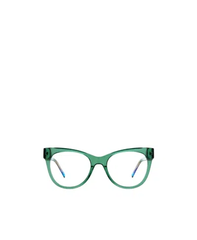 Missoni Cat's Eye Profile Flat Mirror In Green
