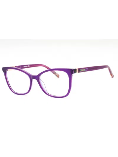 Missoni Cat Eye Women's Eyeglasses - Mis 0060 In Purple