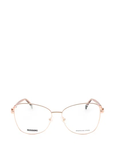 Missoni Cat-eye Frame Glasses In Neutral