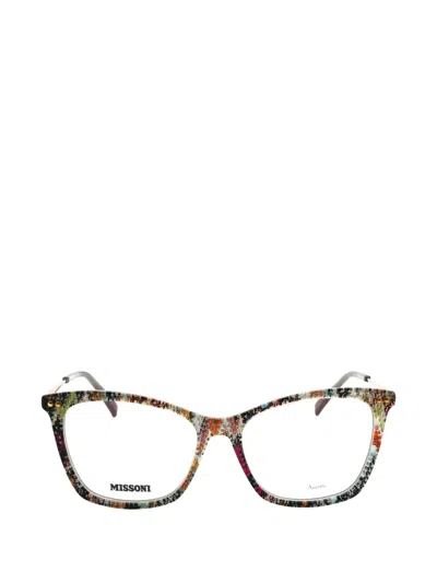 Missoni Cat-eye Glasses In Multi
