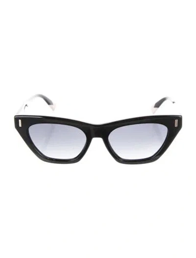 Pre-owned Missoni Cat-eye Gradient Sunglasses In Multi