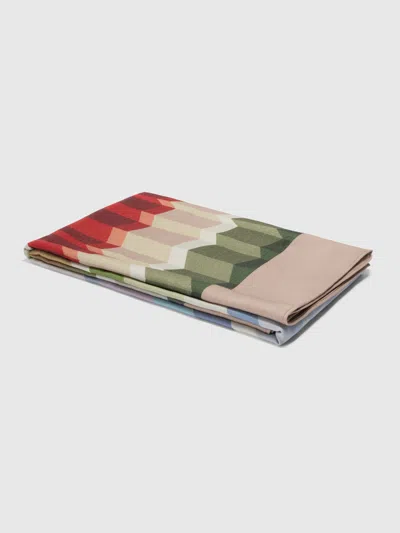 Missoni Cervinia Virgin Wool And Modal Plaid 133x179 Cm In Multi