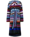 Missoni Cesar Hooded Bathrobe In Multi