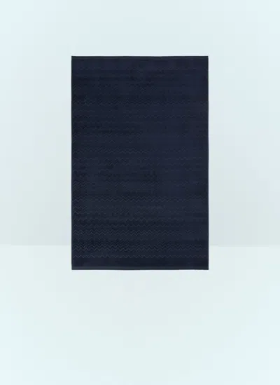 Missoni Chalk Bath Sheet In Blue